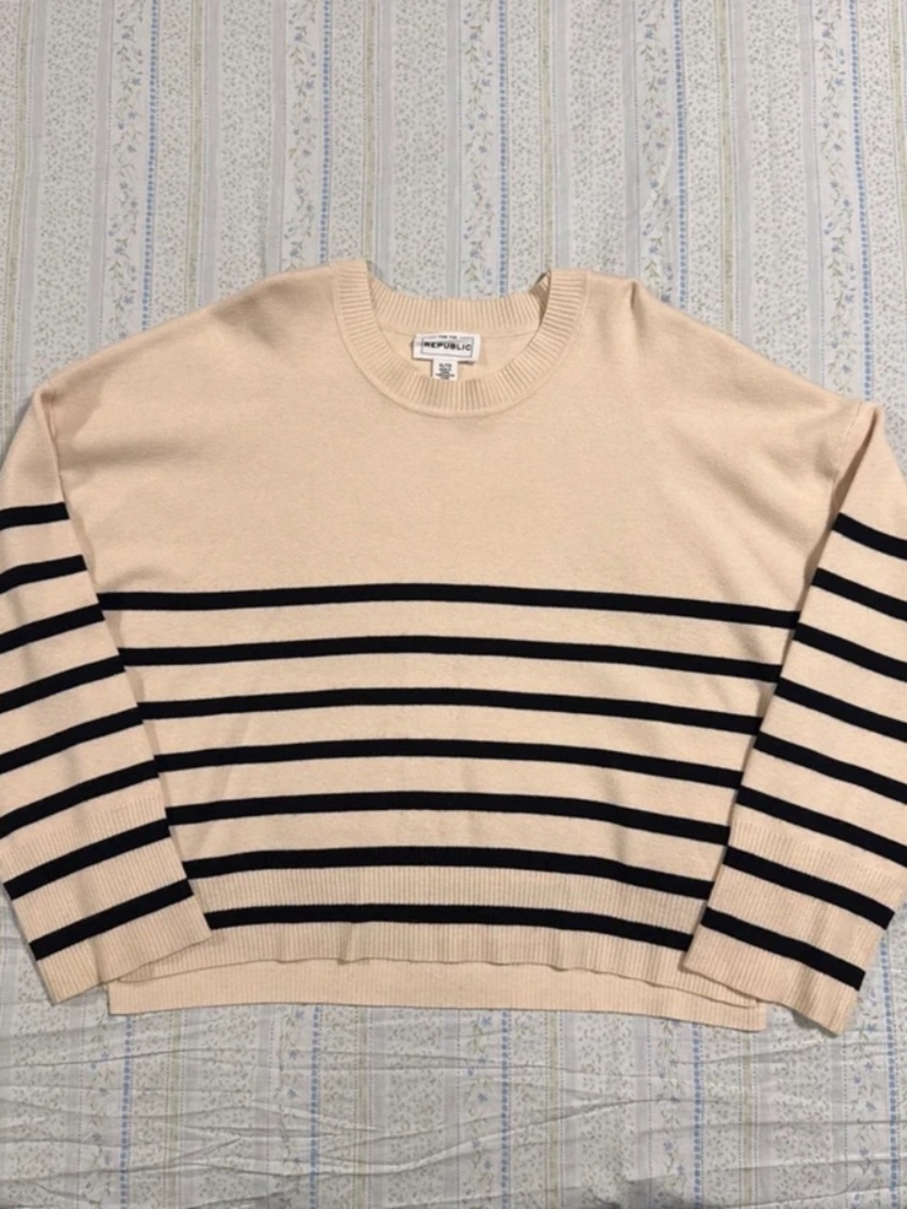 For the Republic striped sweater